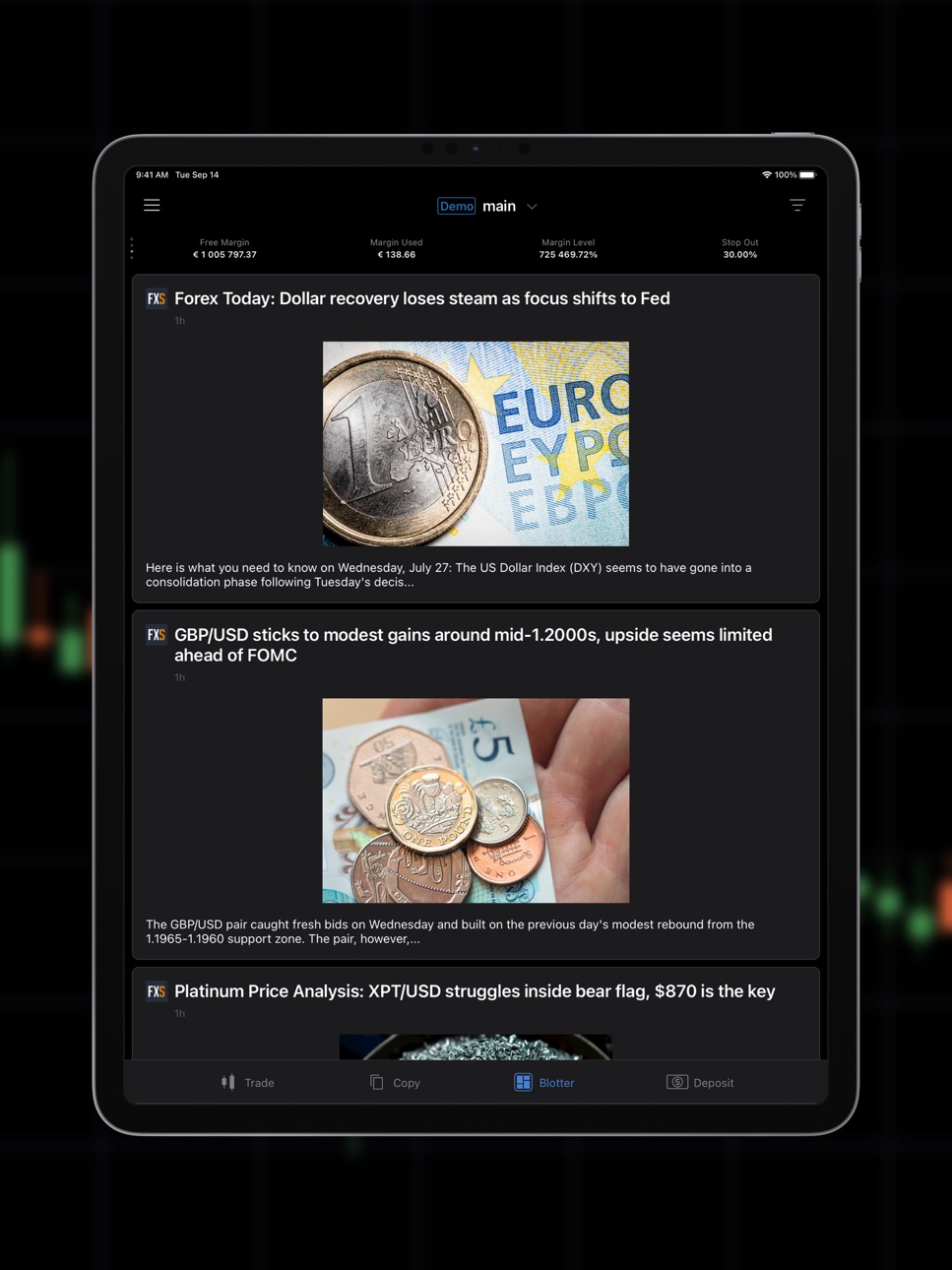 iPad screenshot