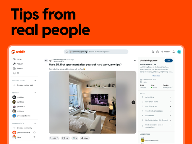 ‎Reddit Screenshot