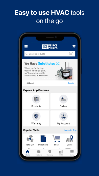 Peirce Phelps HVAC Pro+ Screenshot