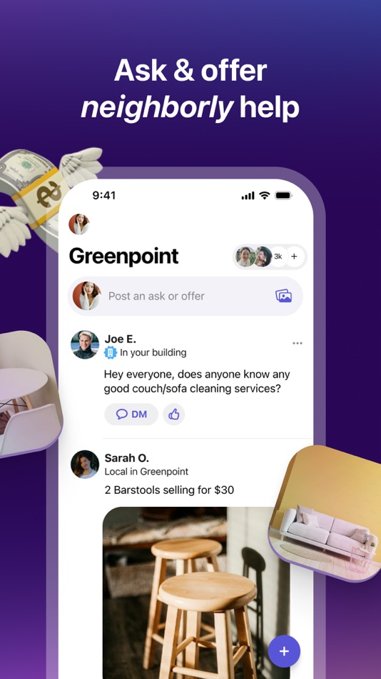 #4. OneRoof: Neighbor Network (iOS) 由: OneRoof App, Co.