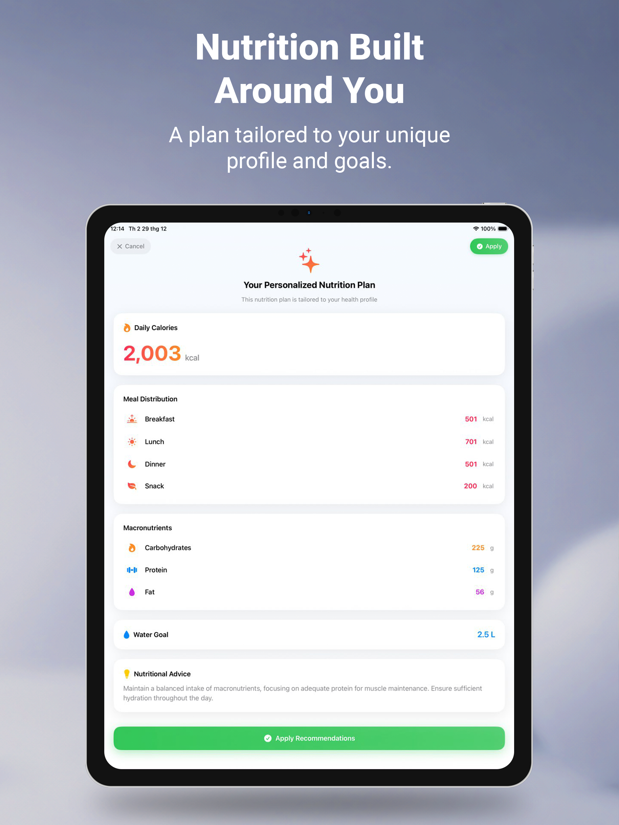 Nutrix AI: Calories Tracker screenshot 8