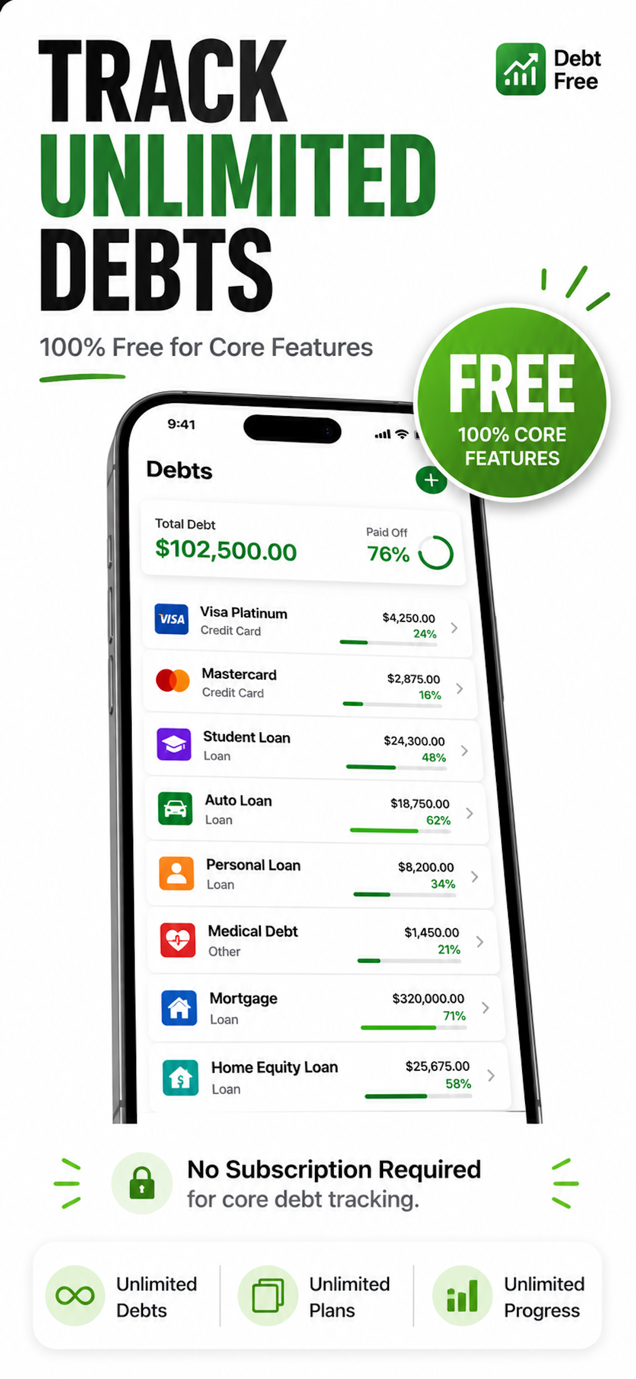 Debt Free –Pay Off Debt Faster