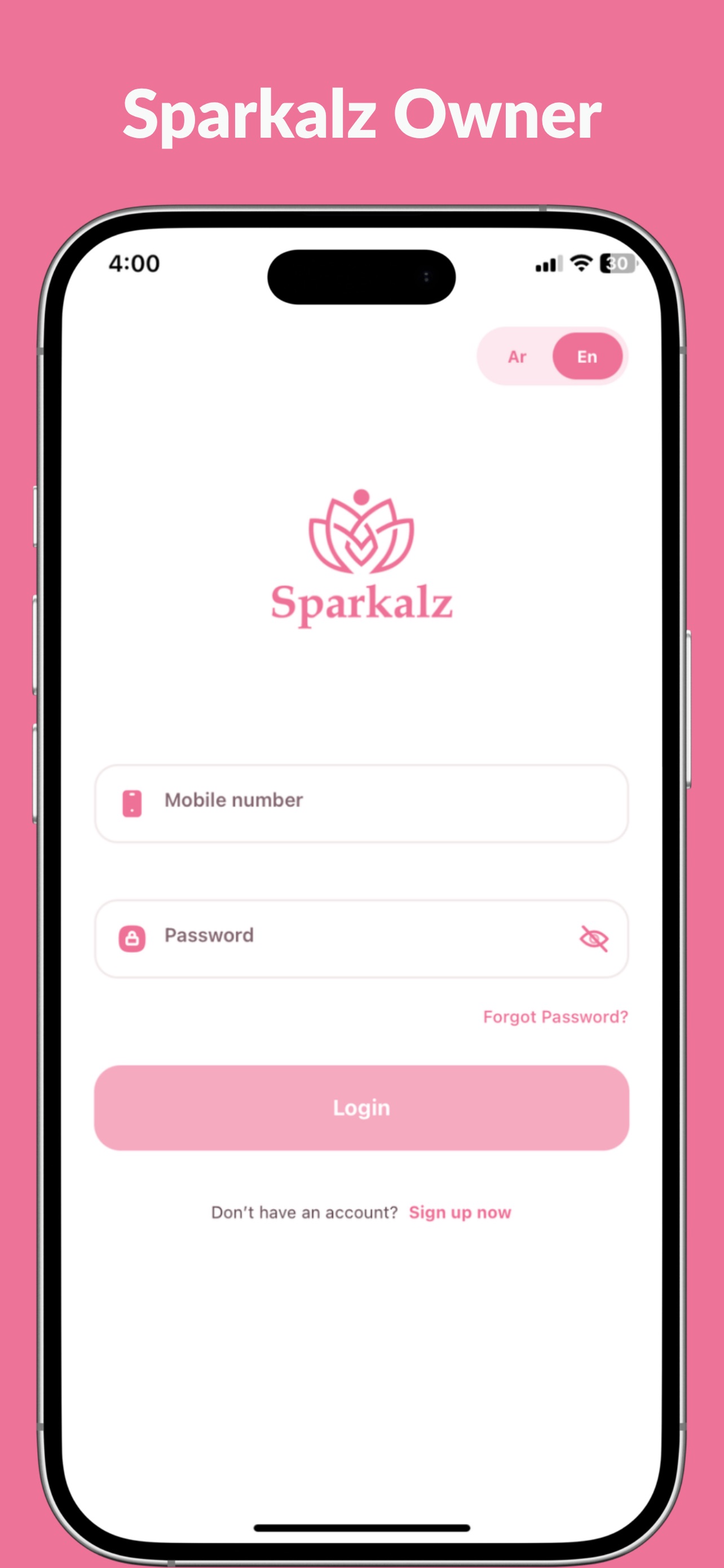 Screenshot 1 of Sparkalz Owner
