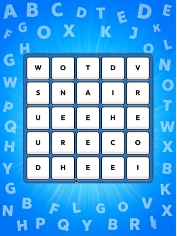 Word Hunt Multiplayer Online iPad screenshot
