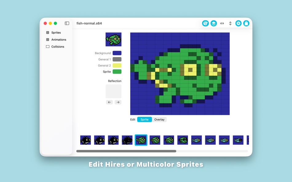 #5. Sprite 64 (macOS) di: Design Chaos Pty Ltd