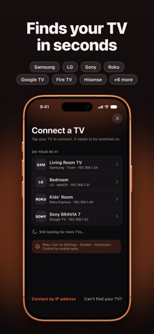 Remote Control for TV – Ivy Screenshot 3 of 7