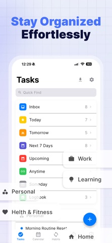 Task Todo List & Calendar Screenshot 1 of 6