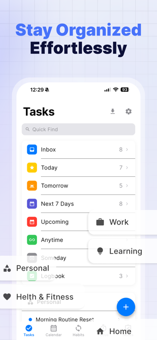 Task Todo List & Calendar Screenshot 1 of 6