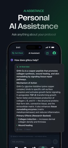 PepLedger – Peptide Tracker Screenshot 5 of 6