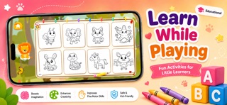 Kid Coloring Book Doodle Buddy iPhone screenshot