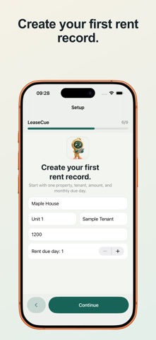 Rent Tracker: LeaseCue Screenshot 2 of 5