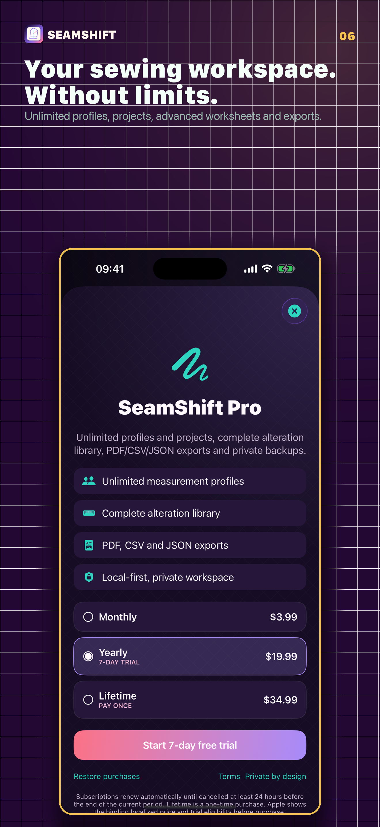 SeamShift: Pattern Alterations screenshot 6