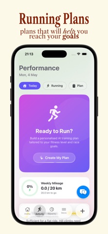MochiMeter: Calorie & Running screenshot