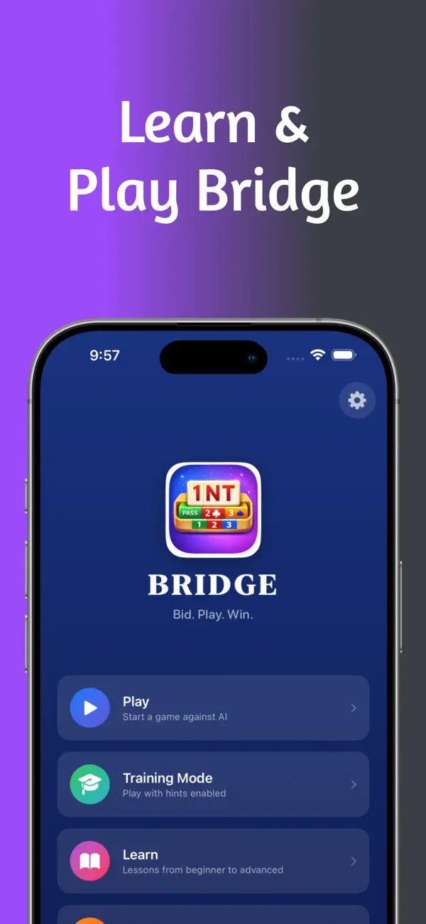 Screenshot #1 pour Bridge - Play & Learn
