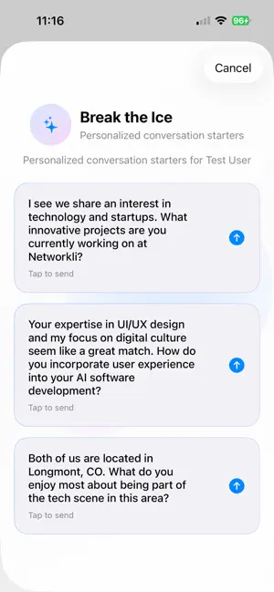 Networkli screenshot 4