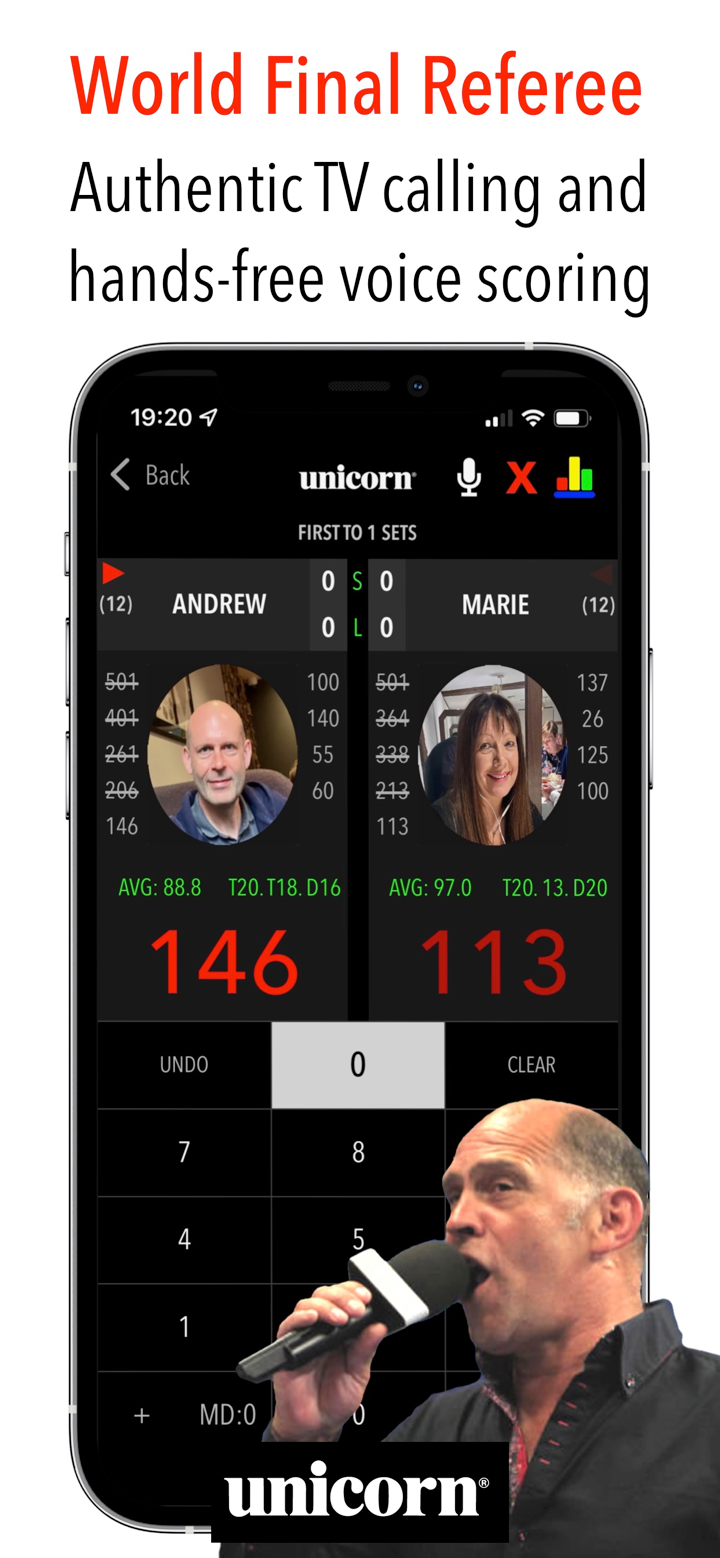 Russ Bray Darts Scorer Pro screenshot 1