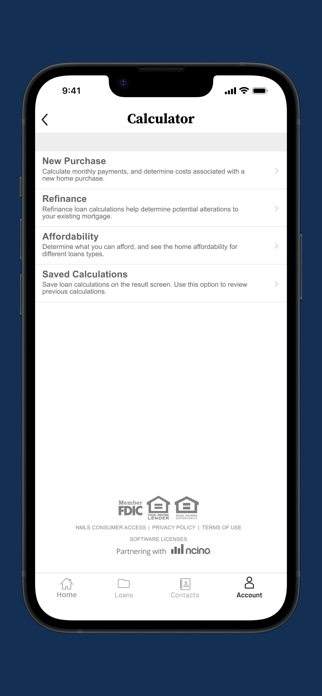 First Nat Mortgage App Screenshot 3 of 6