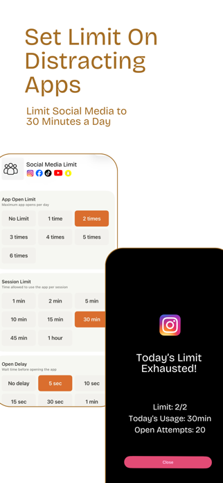 Limit Screen Time: Untap Screenshot 2 of 7
