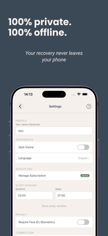 Spacer: Quit Habits Slowly Screenshot 7 of 7