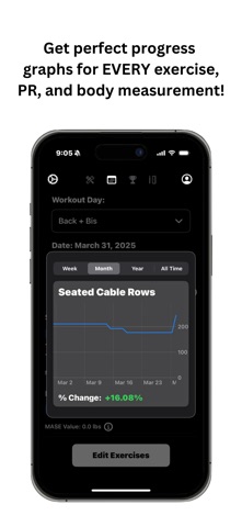 Maxlyft Workout Tracker + Log Screenshot 5 of 6
