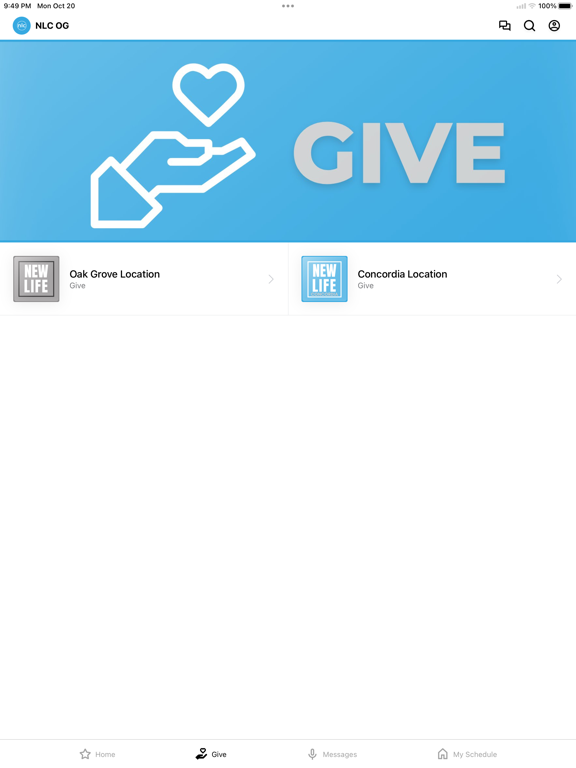 NLC OG iPad screenshot 2 - Lifestyle app