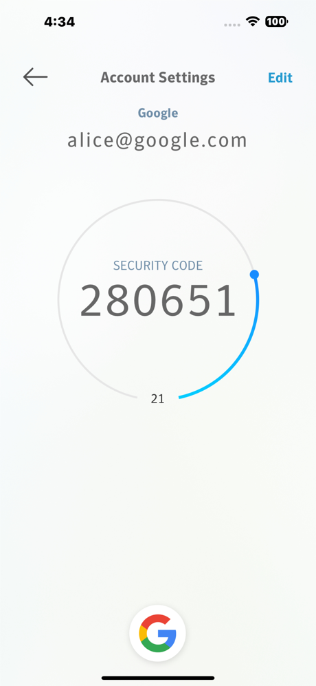 VIP Access for iPhone screenshot 8