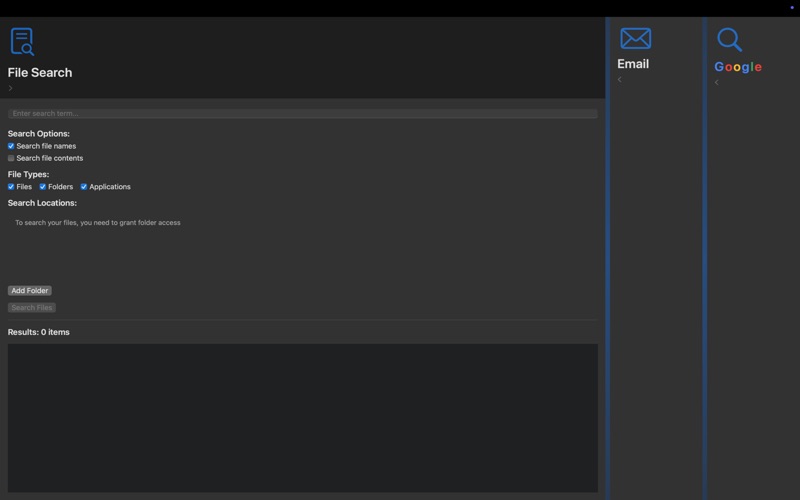 Ross UI screenshot