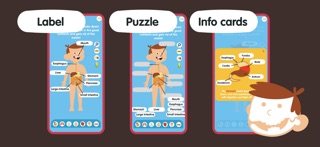 Human Body for Kids - Anatomy iPhone screenshot