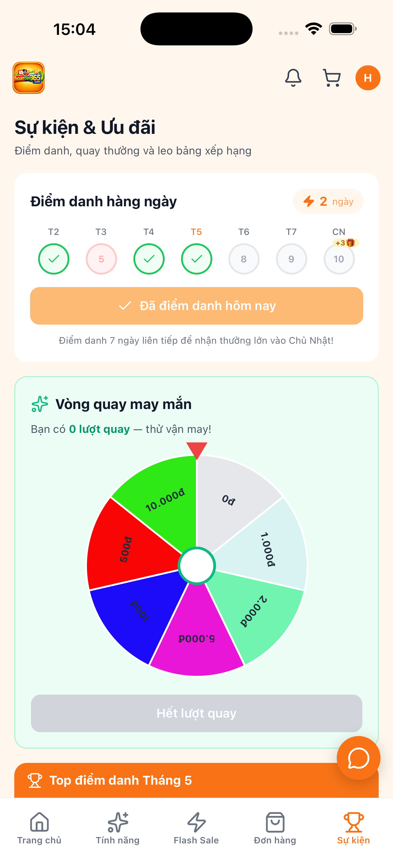 Hoàn Tiền 365 screenshot 6