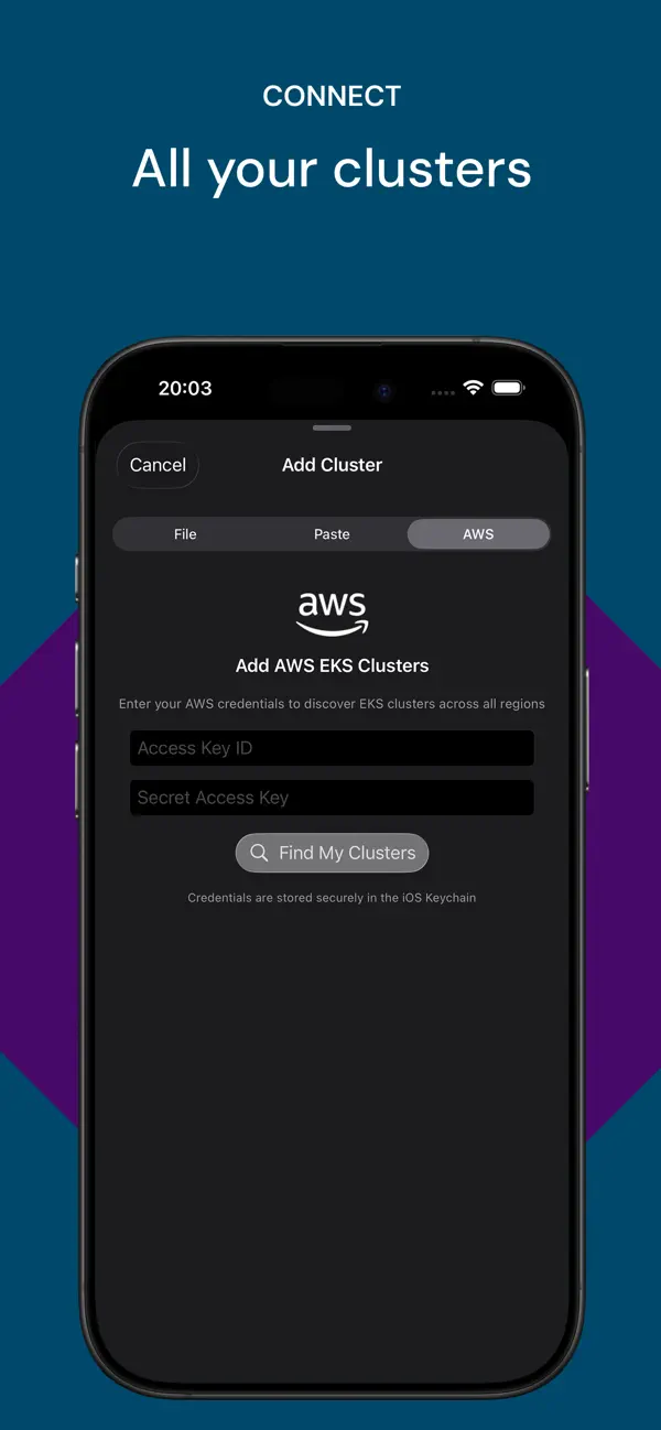 #6. InKuber - Kubernetes Dashboard (iOS) di: Praboda Madushan Ariyasingi Appu HennadI Thotahewage