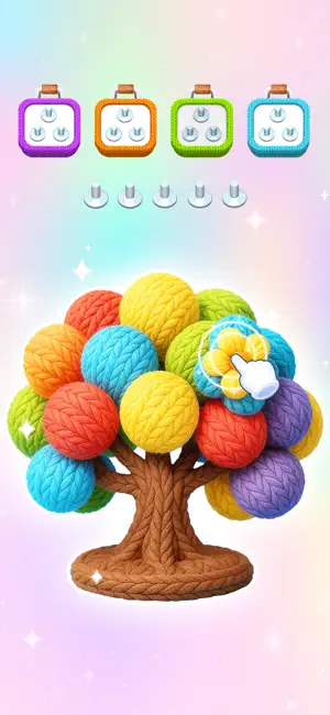Wool Sorting: Unravel Yarn 3D screenshot 1