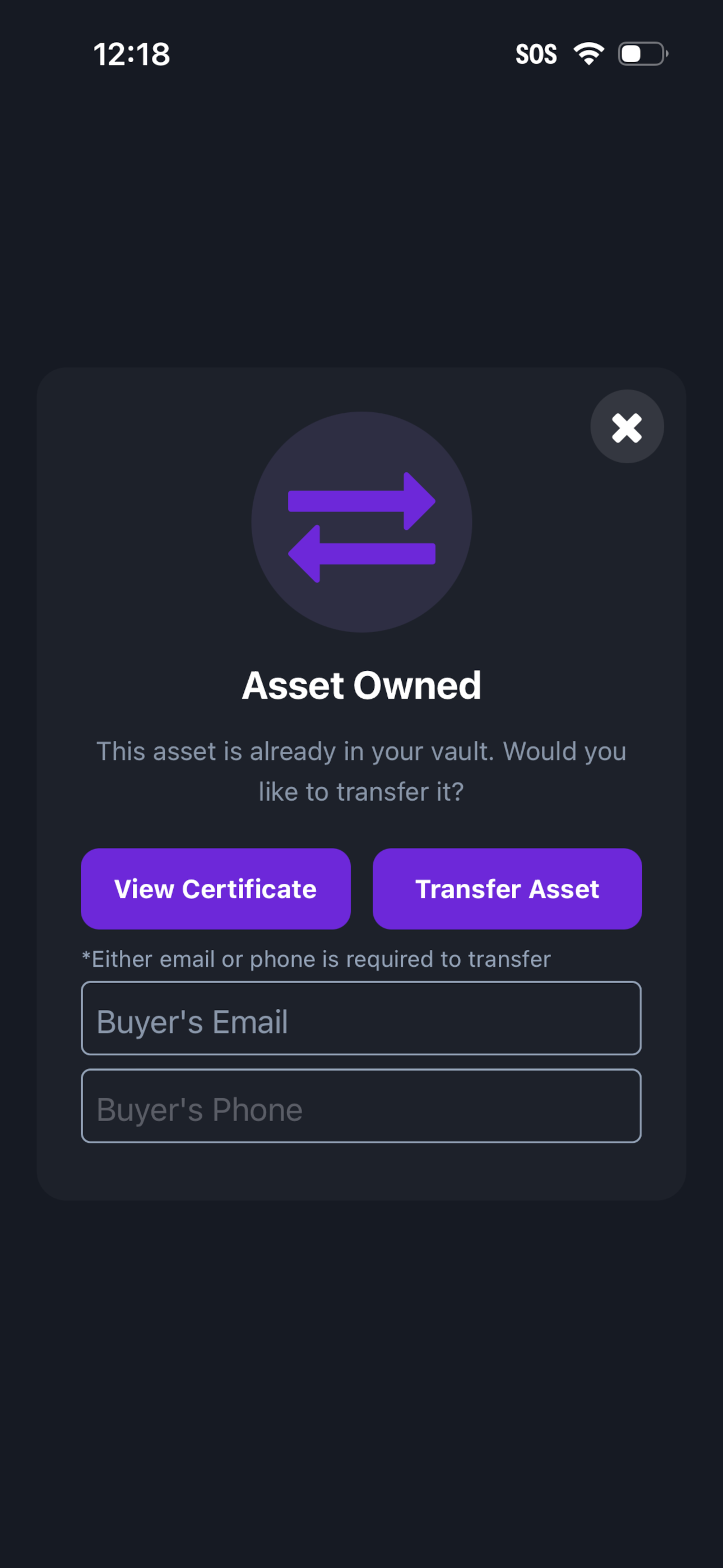 authenticated.ai Vault