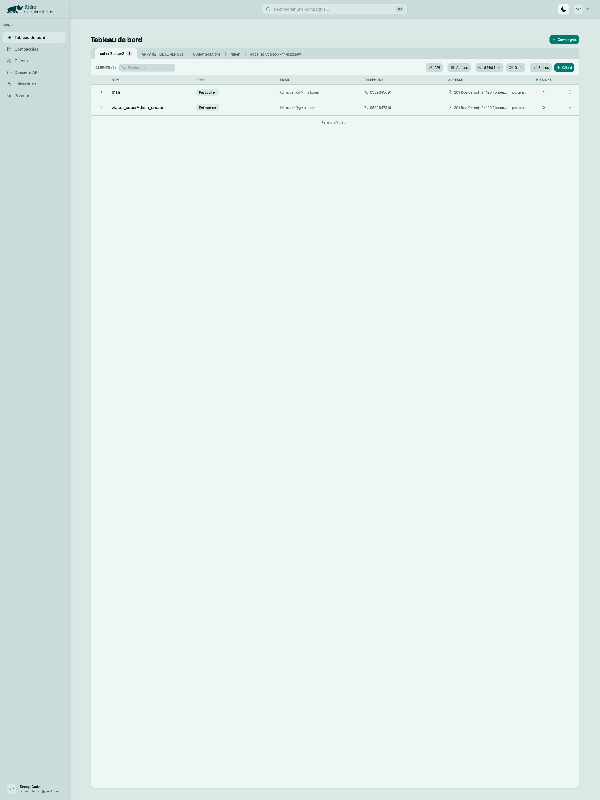 Rhino Certification screenshot 4