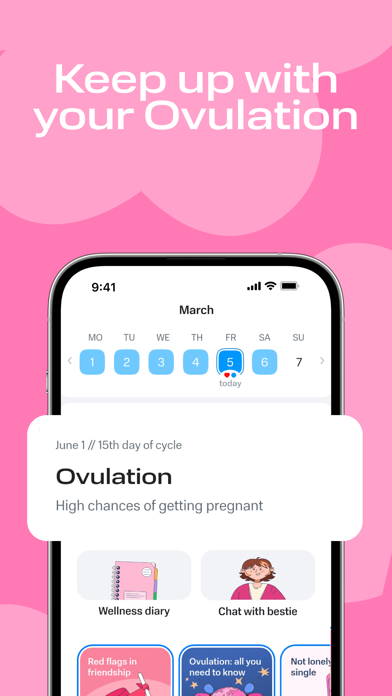 Clatch: My Period tracker Screenshot