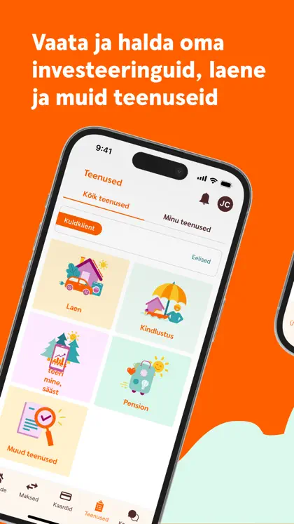 Screenshot 5 di 6 di Swedbank Eestis