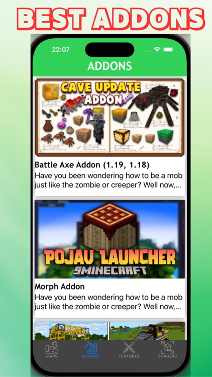 Addons for Minecraft MCPE