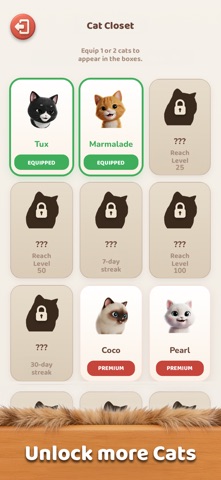 KittyDoku: Cat Sudoku Puzzle iPhone screenshot