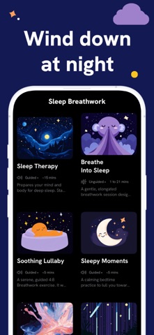 Flourish Breathwork Exercises screenshot