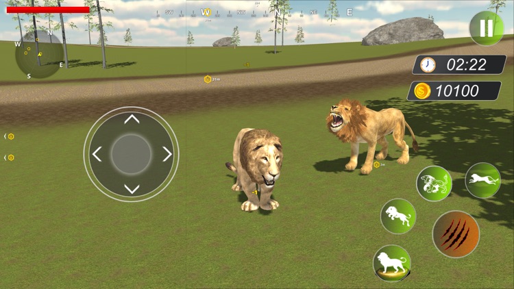 Real Lion Simulator Lion Games screenshot-3