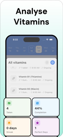Vitamin Tracker - VitaPal Screenshot 3 of 6