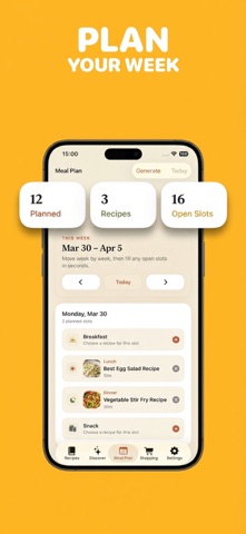 Save Recipes iPhone screenshot