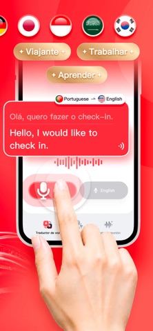 AI Voice Translate:Tradutor iPhone screenshot 2
