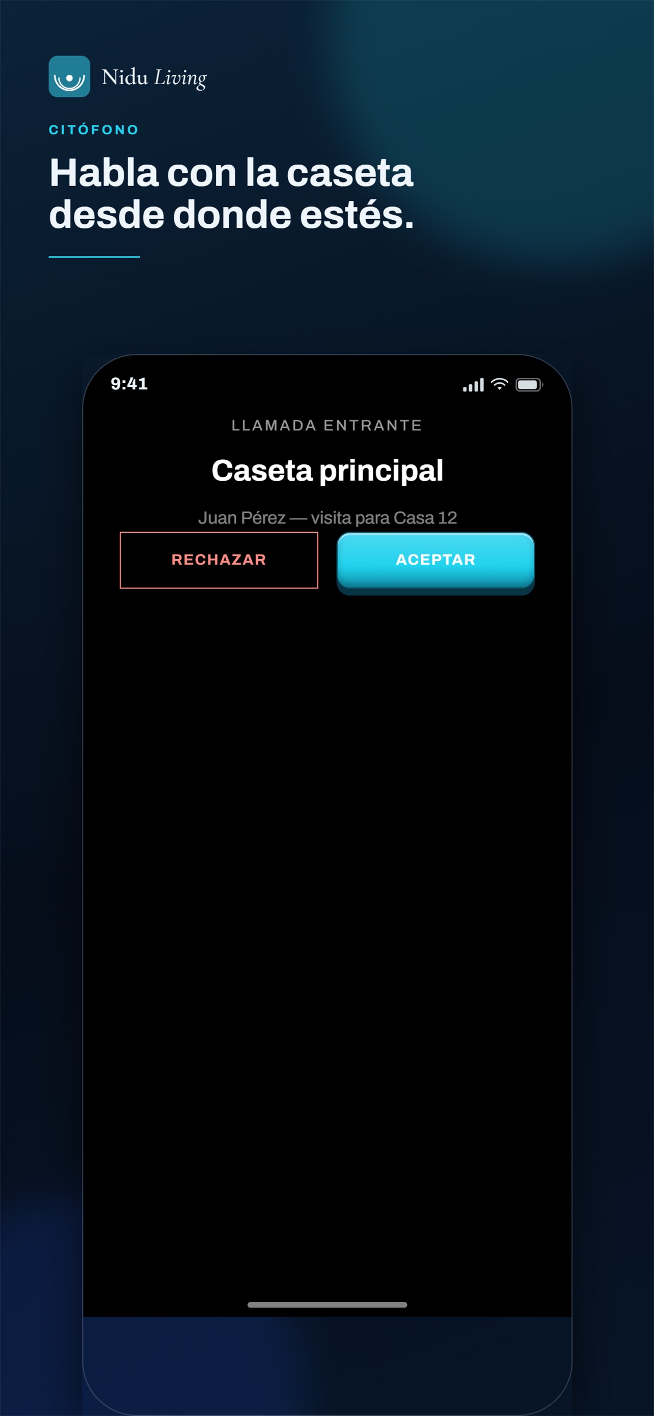 Screenshot 1 of NiduLivingMobile