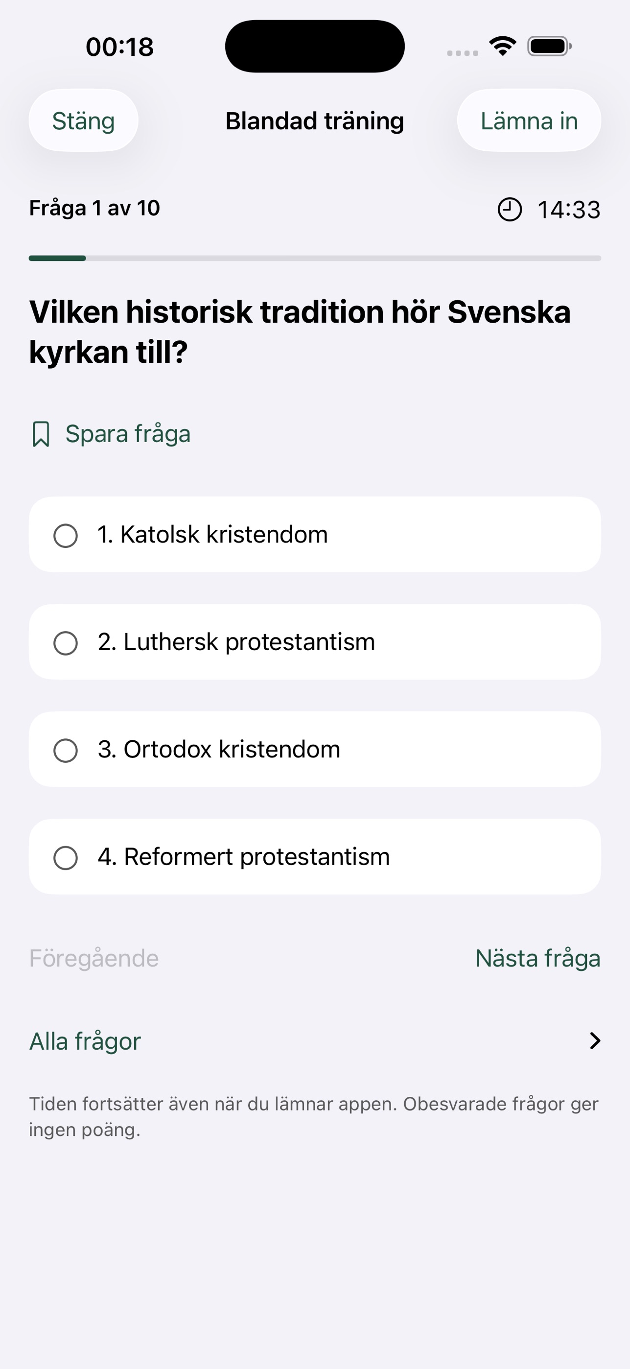 Screenshot 5 of MedborgarRedo – Provträning