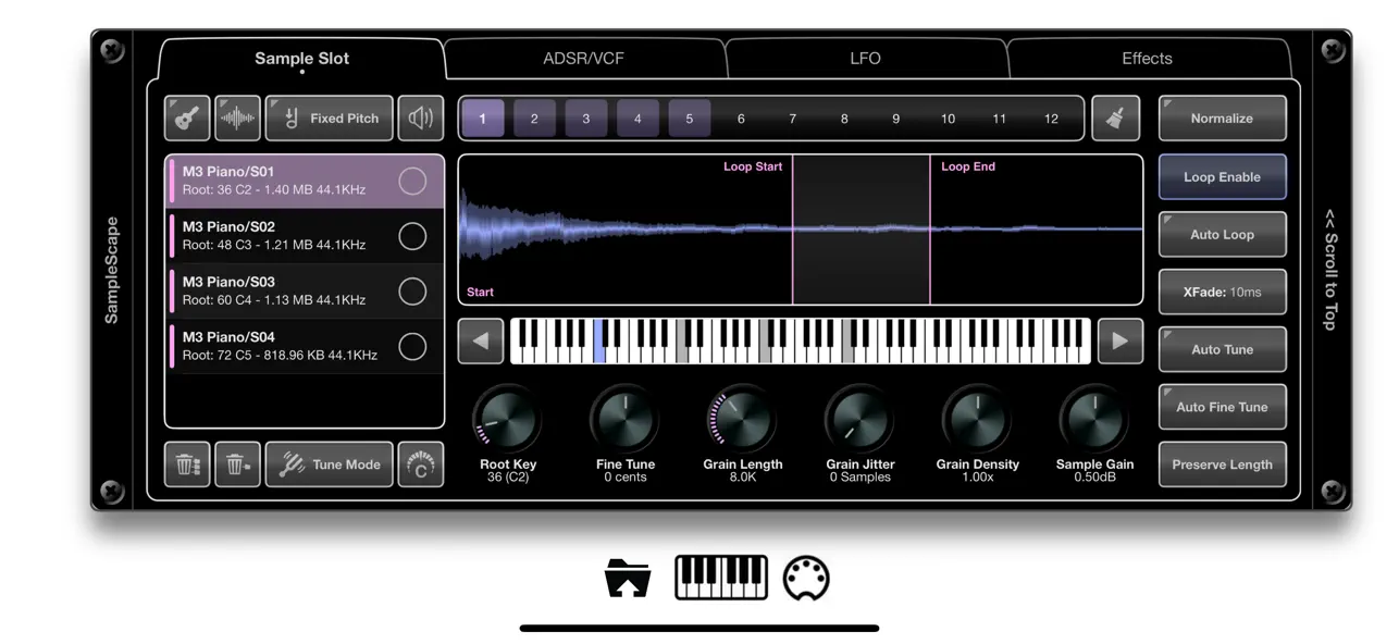 #4. SampleScape (iOS) 由: 4Pockets.com