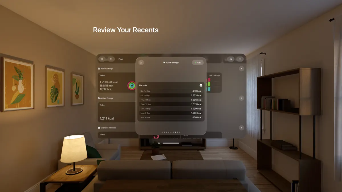 Peak: Fitness Widgets screenshot 8