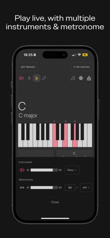 Reflection: Piano+MIDI Chords Screenshot 3 of 4