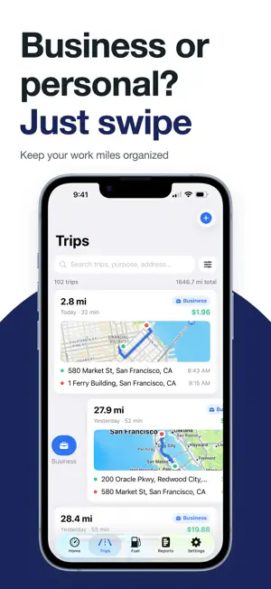 MileX: Car Mileage Tax Tracker screenshot 2