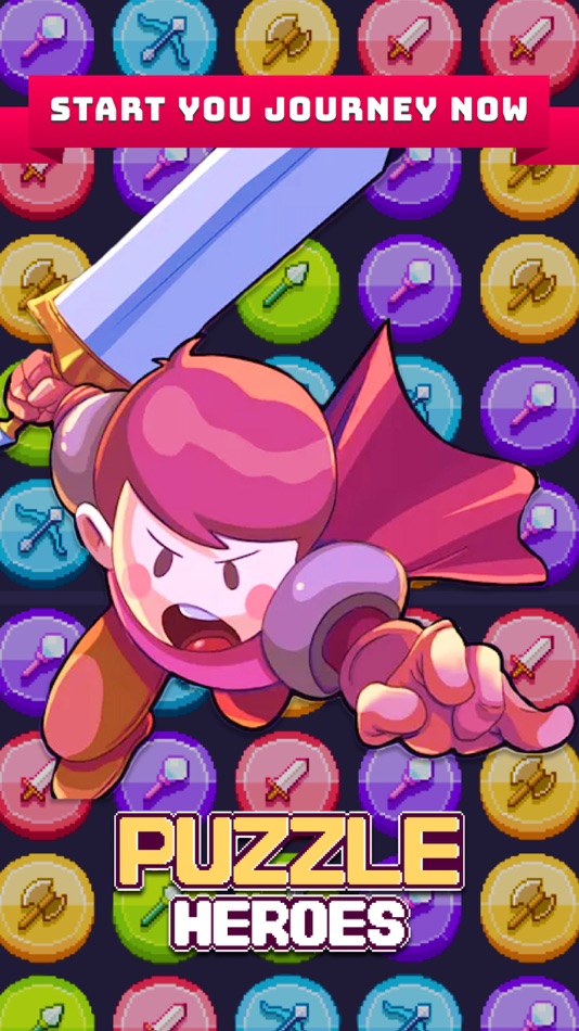 #9. Puzzle Heroes: RPG Match Quest (iOS) 由: CING LEUNG