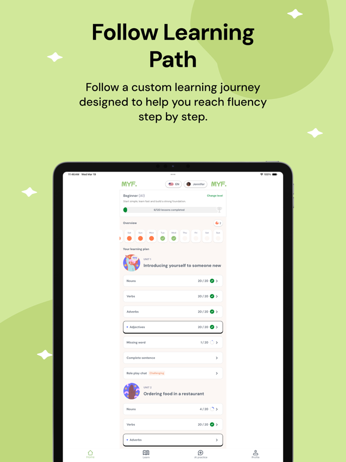 MakesYouFluent AI Language App